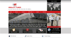 Desktop Screenshot of kwalitytubes.com